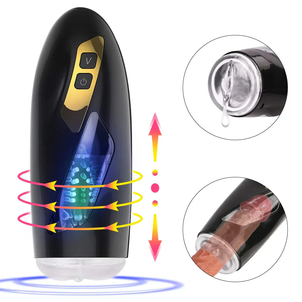 Big Size Automatic Vagina Masturbator Cup