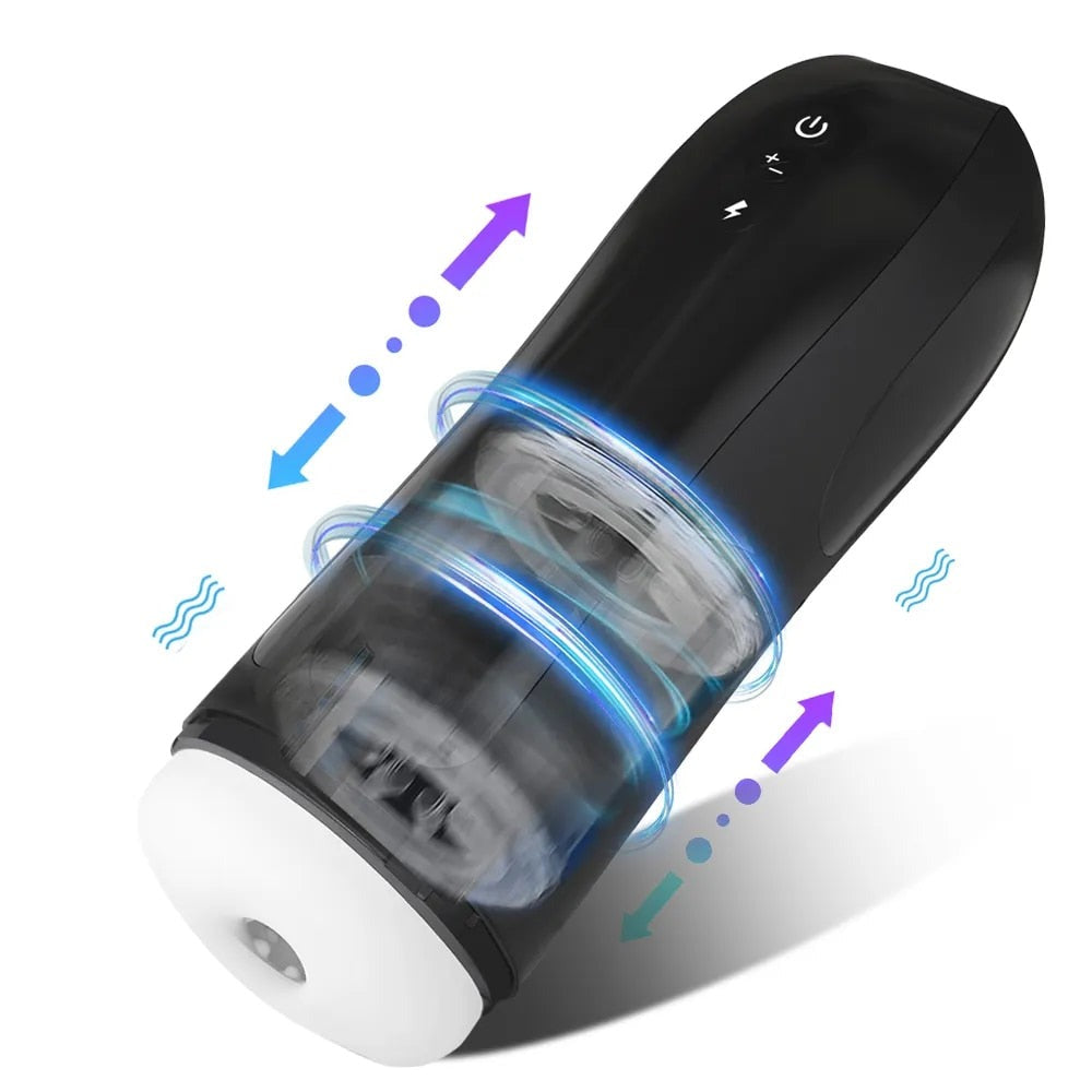 Automatic male masturbator cup