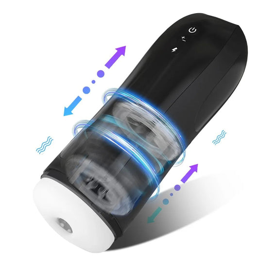 Automatic male masturbator cup