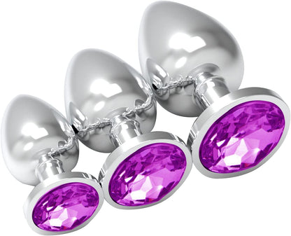 Luxury Stainless Steel Anal Butt Plug